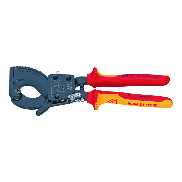 Knipex Werk Kabelschneider Cutter Kabel Isoliert 250mm Vde 95 36 250 B-Ware - 4003773026884