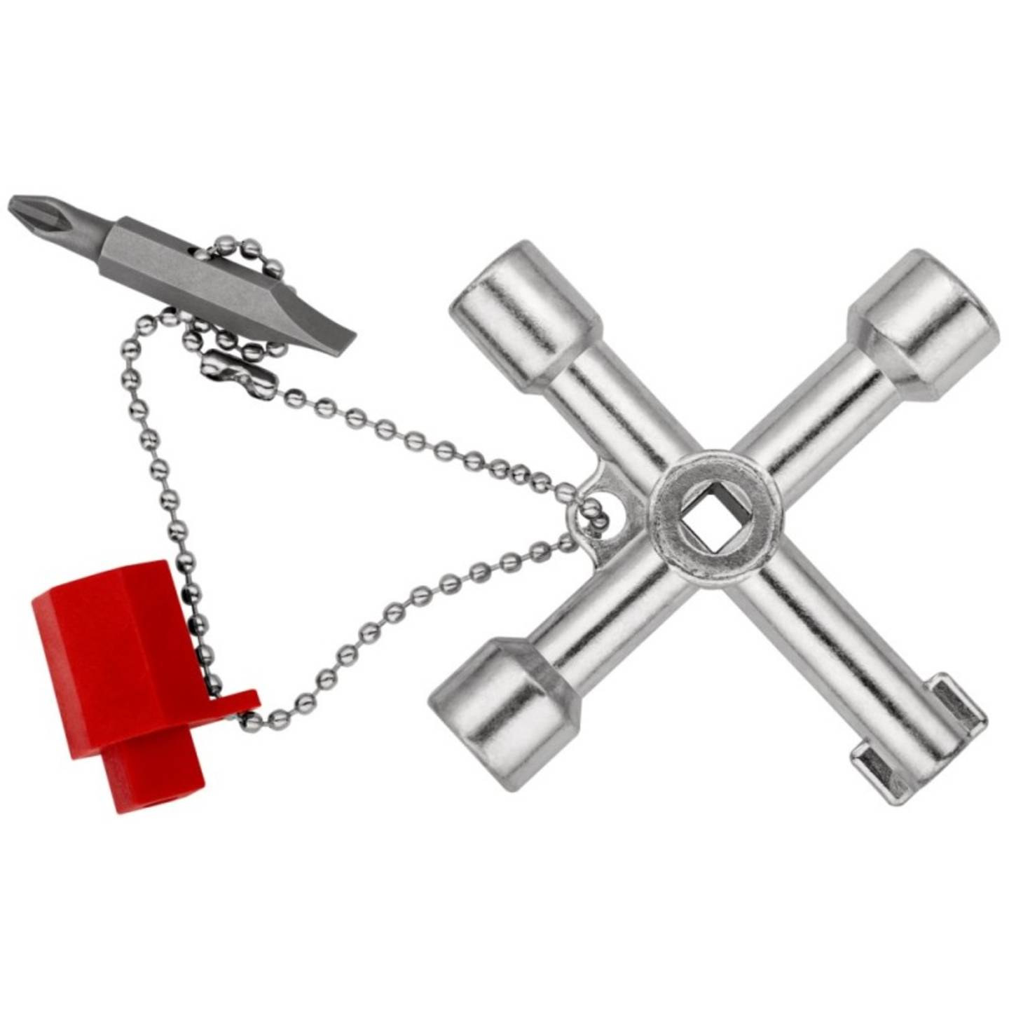 B-Ware Knipex Werk Schaltschrank Schlüssel Elektriker Werkzeug Universal 4 Stück - 4003773041658