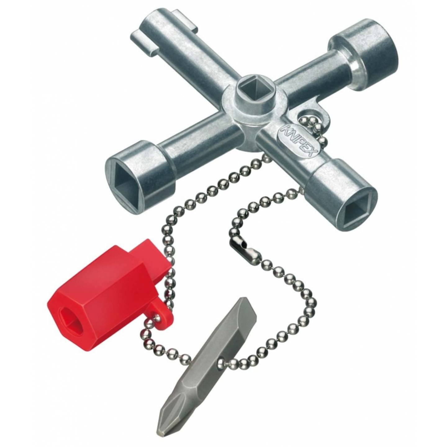 B-Ware Knipex Werk Schaltschrank Schlüssel Elektriker Werkzeug Universal 4 Stück - 4003773041658