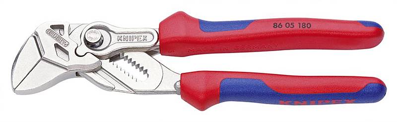 B-Ware Knipex 8605180 T Zangenschlüssel Zange Wasserpumpenzange 35 Mm Chrom Vanadium - 4003773080121