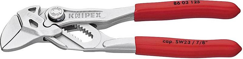 B-Ware Knipex Zangenschlüssel Wasserpumpenzange Rohr Zange 23mm 125mm Cv 4 Stück - 4003773077497