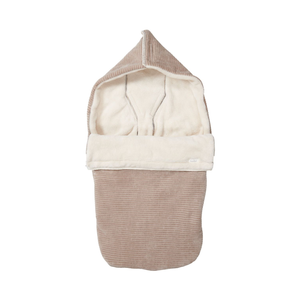 B-Ware koeka Fußsack Kinderwagensack Buggy Plüsch Vik Clay Universal Cord Struktur