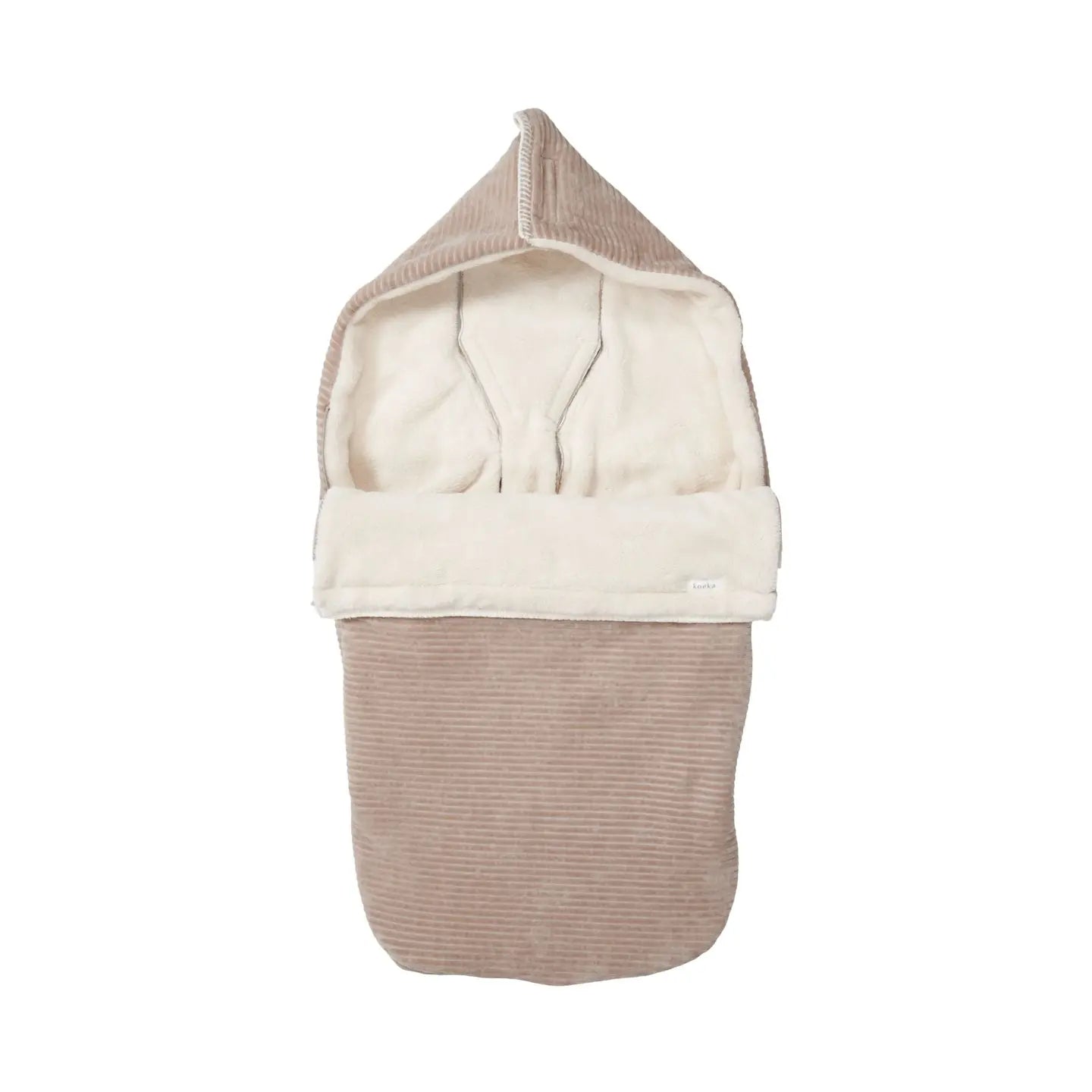 B-Ware Koeka Fußsack Kinderwagensack Buggy Plüsch Vik Clay Universal Cord Struktur - 8718276216965