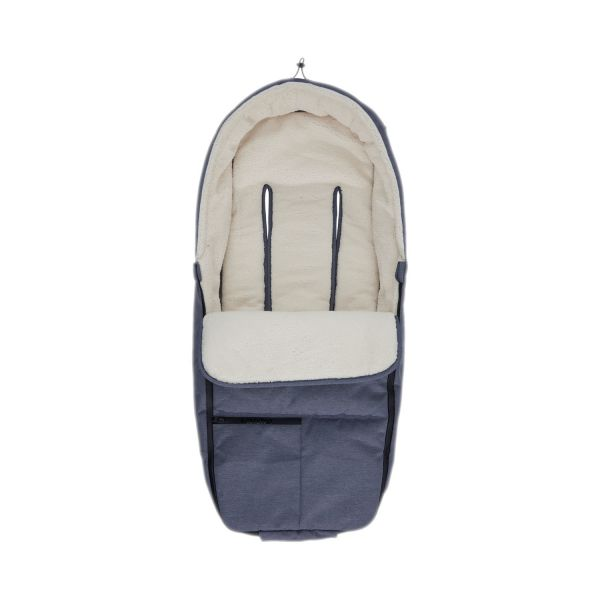 B-Ware Koelstra Next Fußsack Kinderfußsack Kinderwagen Wärmesack Dark Grey Melange   - 8719558000821