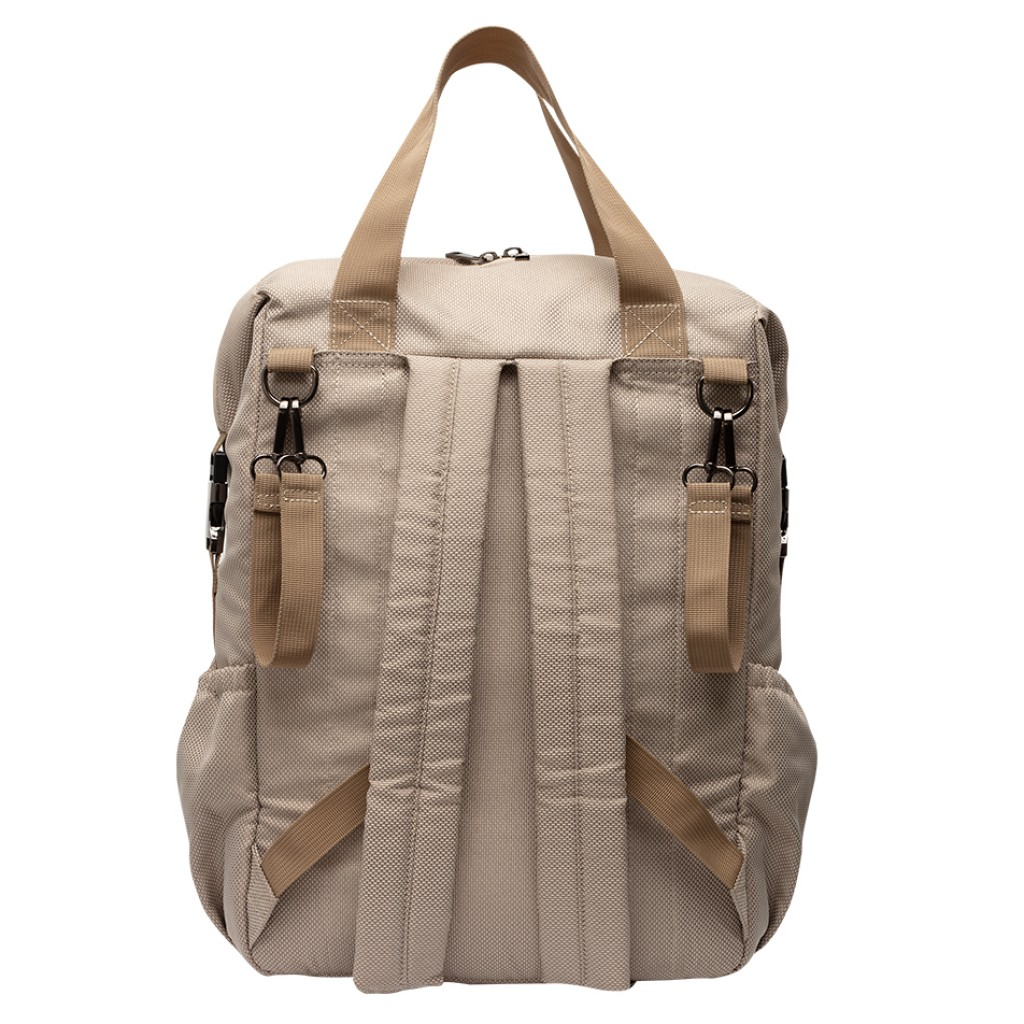 B-Ware Koelstra Wickelrucksack Tasche Babyrucksack Windelrucksack Rucksack Jippe Taupe  - 8719558000906