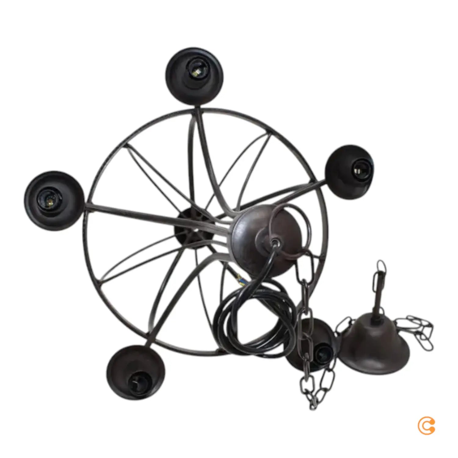 Kögl Azienda Deckenlampe Deckenleuchte Höhe: 57cm ø 47cm Lampe Siehe Text/Foto B-Ware - 35456