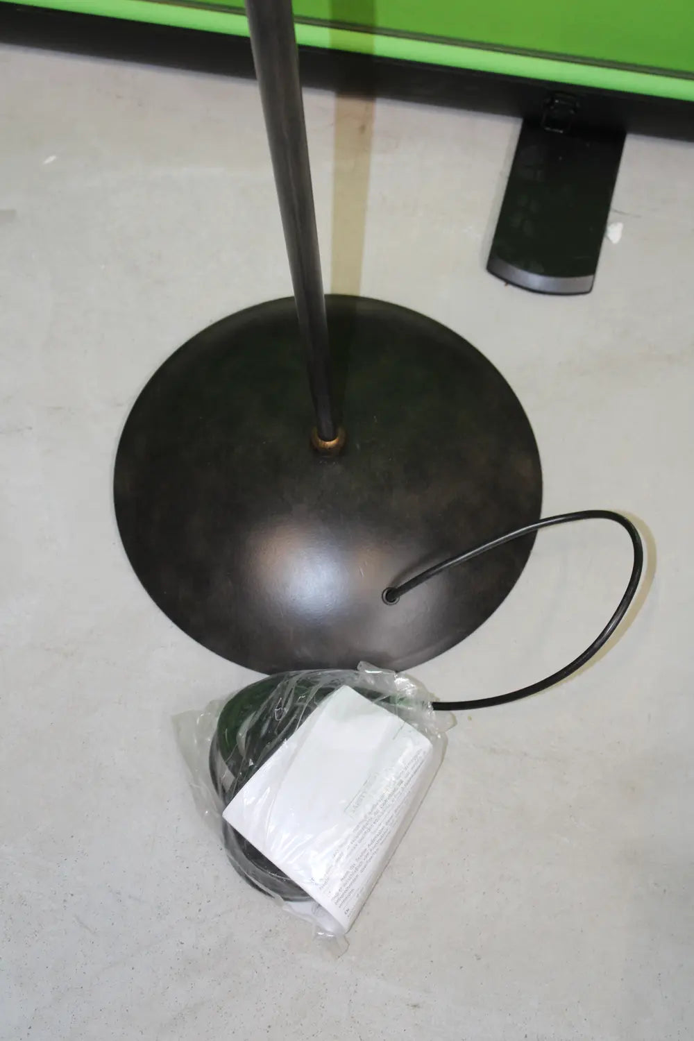 B-Ware Kögl Stehleuchte Lampe Leuchte Goldener Spirale Rost Gold Metall Siehe Text/Foto - 4040766190177