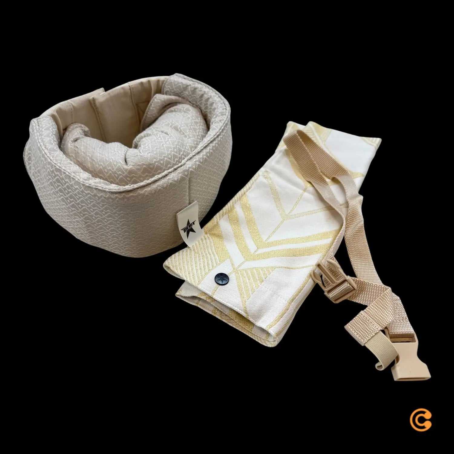 B-Ware Kokadi Babytrage Tragehilfe Flip Just Cream Trage Ergonomisch Siehe Text/Foto - 4255584217702