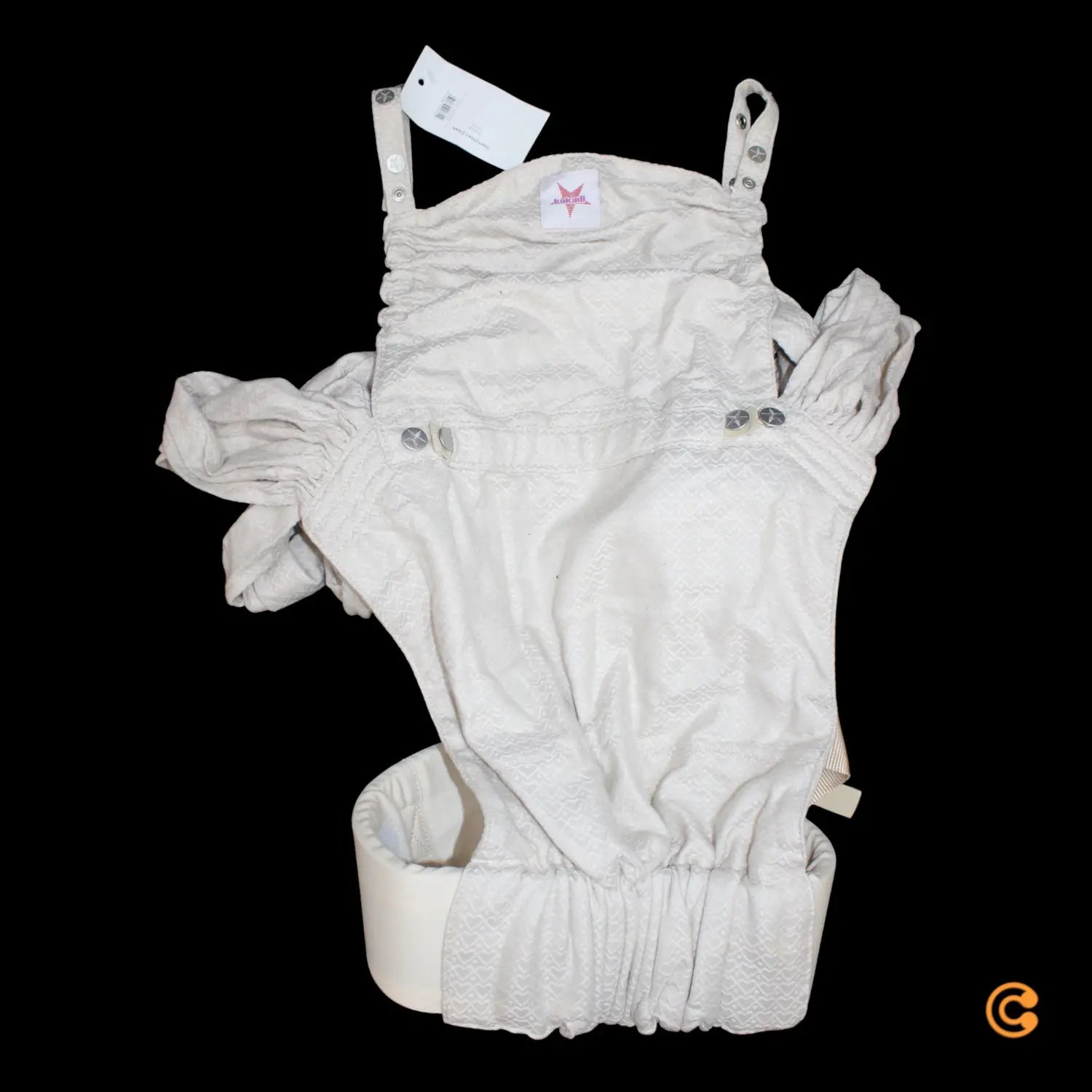 B-Ware Kokadi Babytrage Tragetuch Wrap Star Heart2 Heart Cream Baumwolle Siehe Text/Foto - 25542401