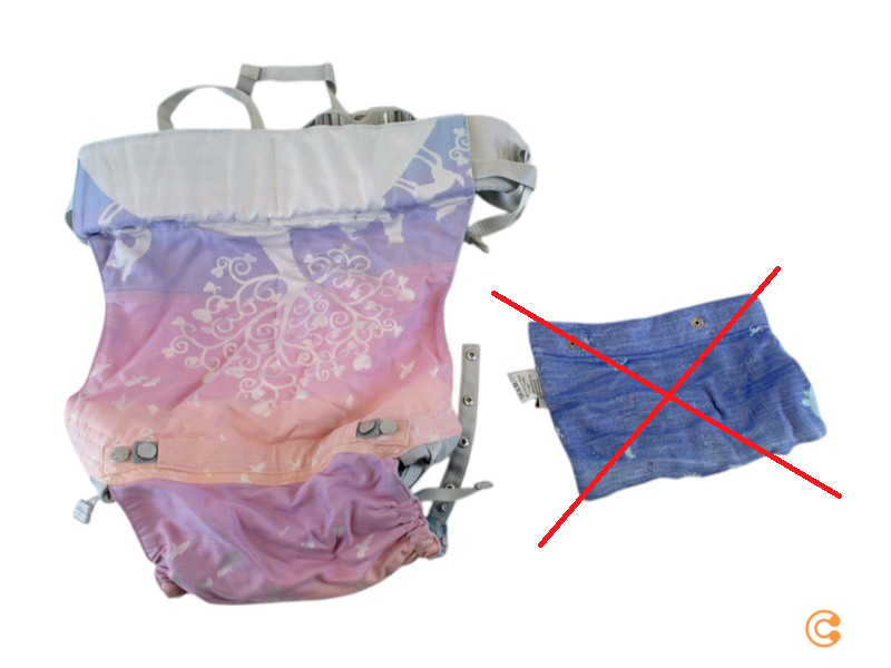 Kokadi Babytrage Flip Marie Im Wunderland Sl Baby Trage Babysize Siehe Text/Foto B-Ware - 4250715752213
