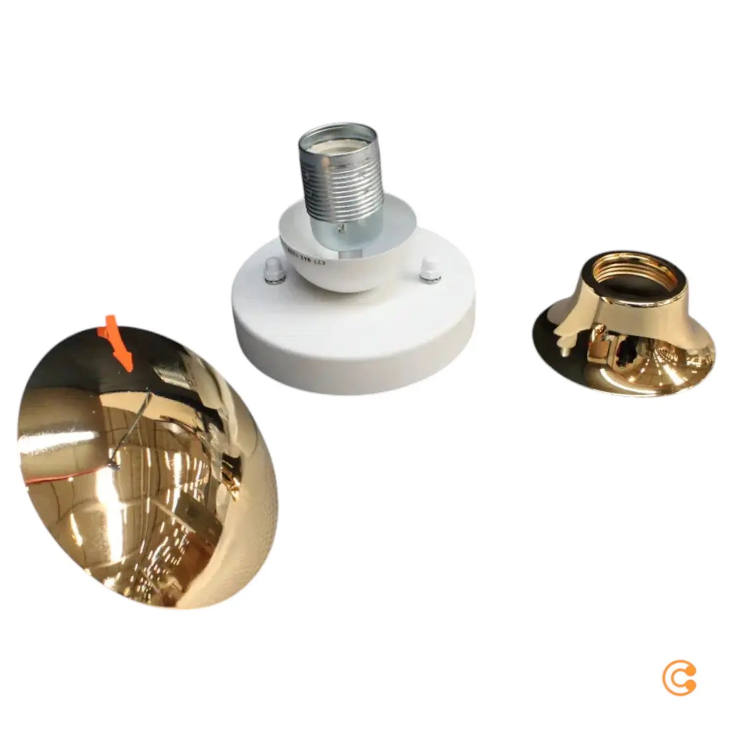 B-Ware Kolarz Luna Kiss Gold Wandleuchte 24 Kt ø 62 Cm Wandlampe Lampe Siehe Text/Foto - 9008447267476