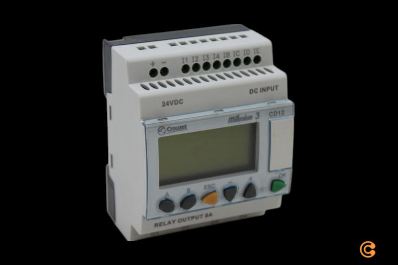 Crouzet Millenium 3 Cd12 24 V/Dc Sps Steuerungsmodul Modul H90mm Siehe Text/Foto C-Ware - 3593150025629