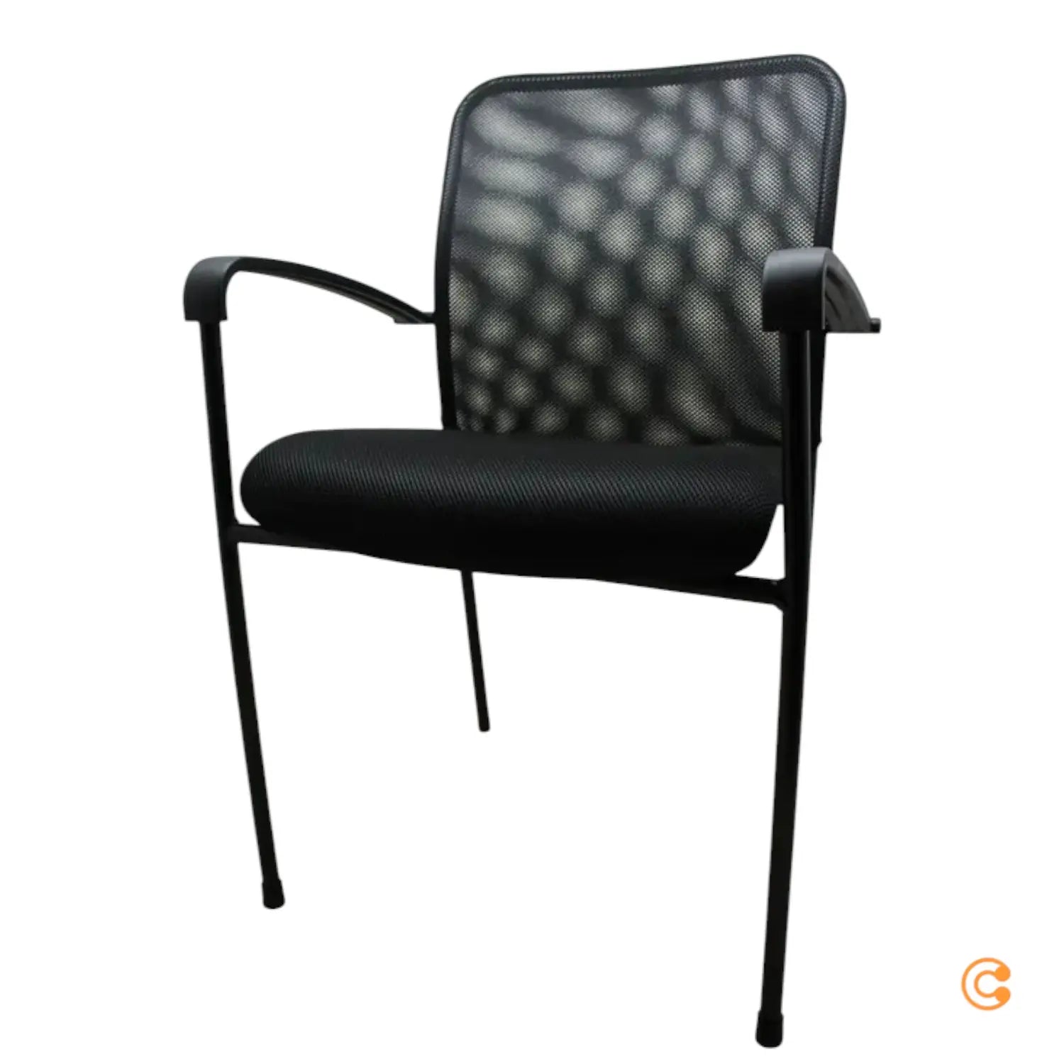 B-Ware Konferenzsstuhl Halifax Schwarz Büromöbel Möbel Stuhl Sitzmöbel Siehe Fotos/Text - 1