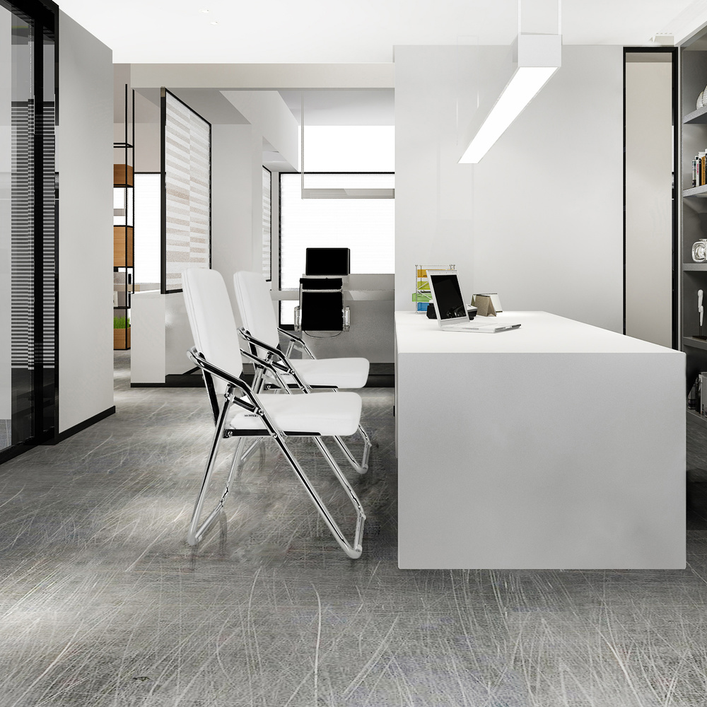 B-Ware Hjh Office Konferenzstuhl Besucherstuhl Stuhl Esto Klappmechanismus 2 Stück - 4064323028567