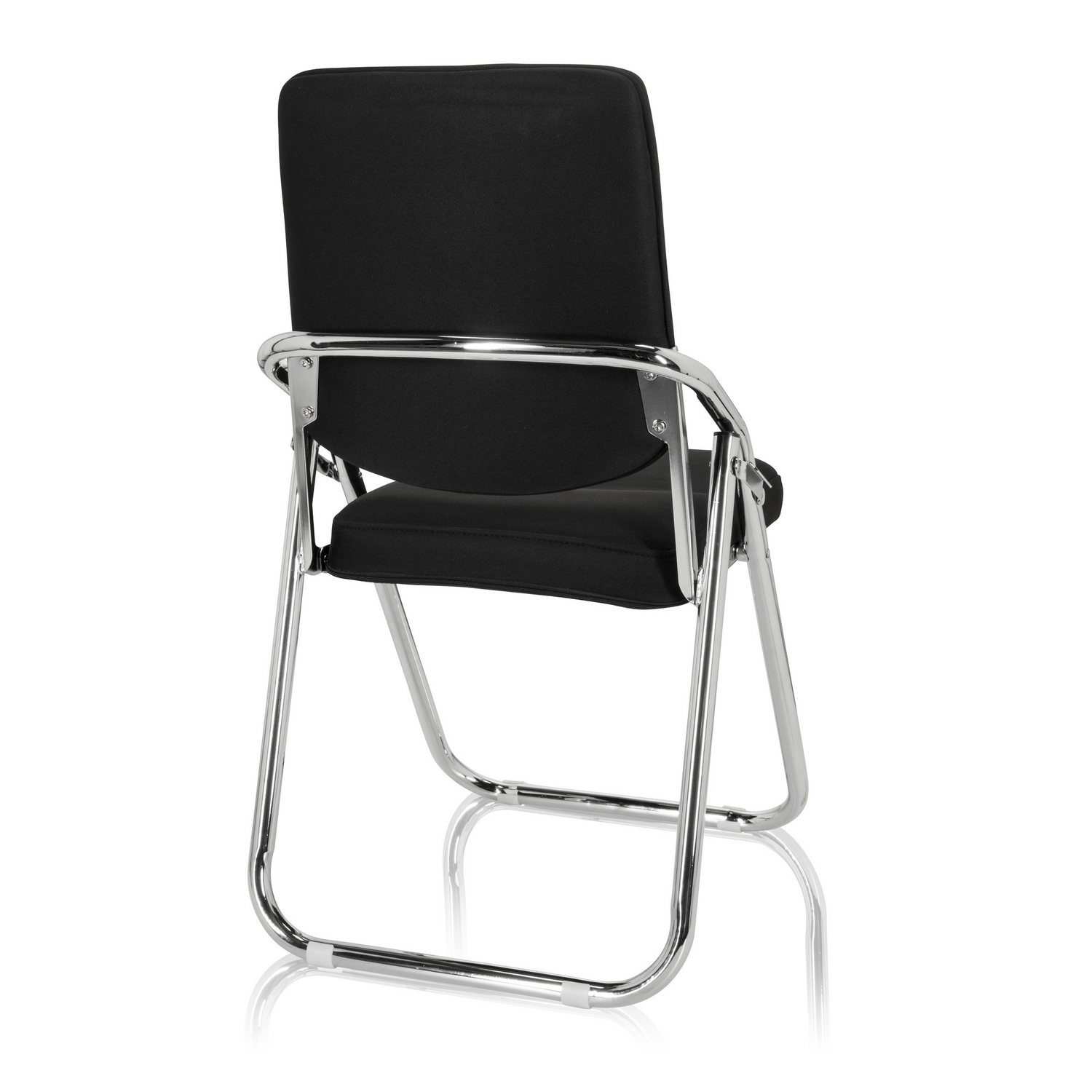 Hjh Office Konferenzstuhl Besucherstuhl Esto Klappmechanismus Stoff Schwarz B-Ware - 4064323028574