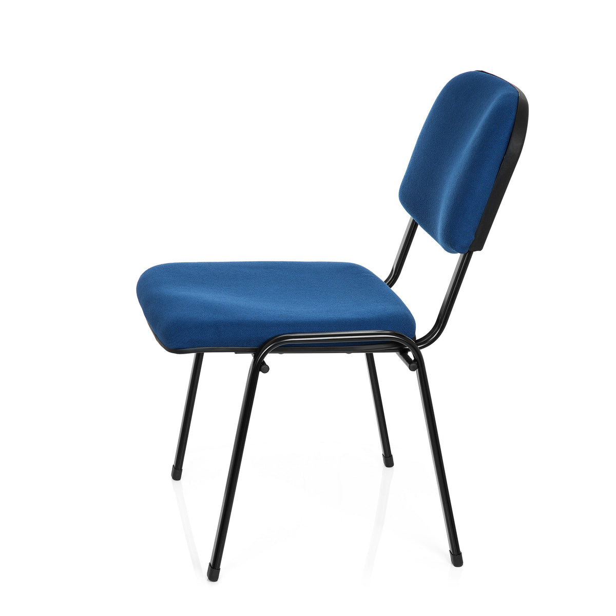 hjh OFFICE Konferenzstuhl Stuhl Besucherstuhl XT 600 XL blau große Sitzfläche - 4251084659721