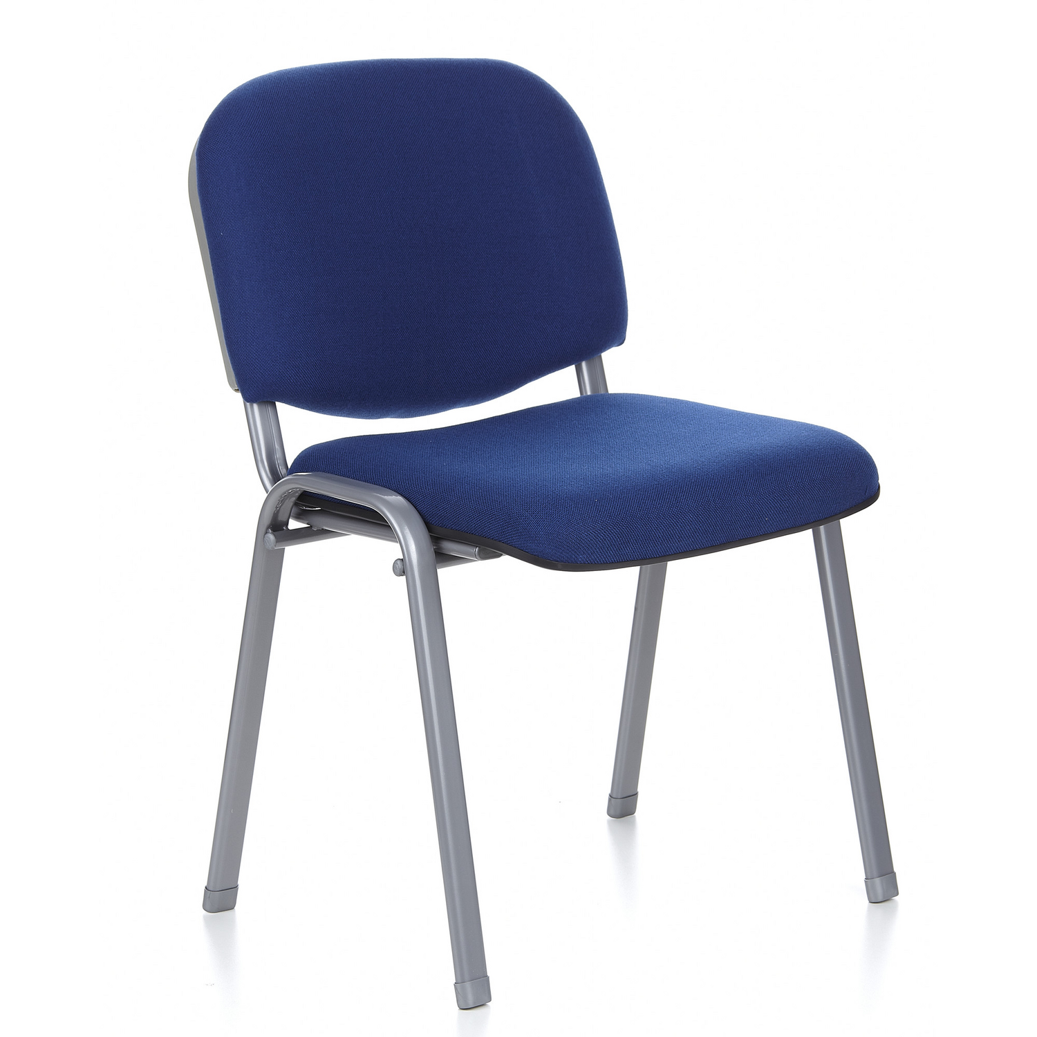B-Ware Hjh Office Konferenzstuhl Besucherstuhl Stuhl Xt 600 S Blau Silber 3 Stück - 4260182550762
