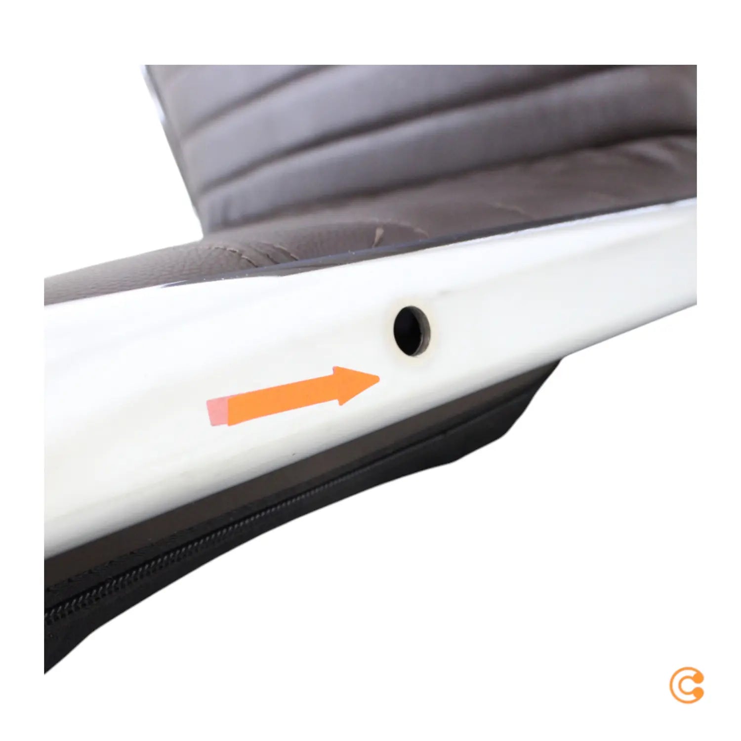 B-Ware Hjh Office Parma V Konferenzstuhl Freischwinger Braun Chrom Siehe Text/Foto - 4260182538548