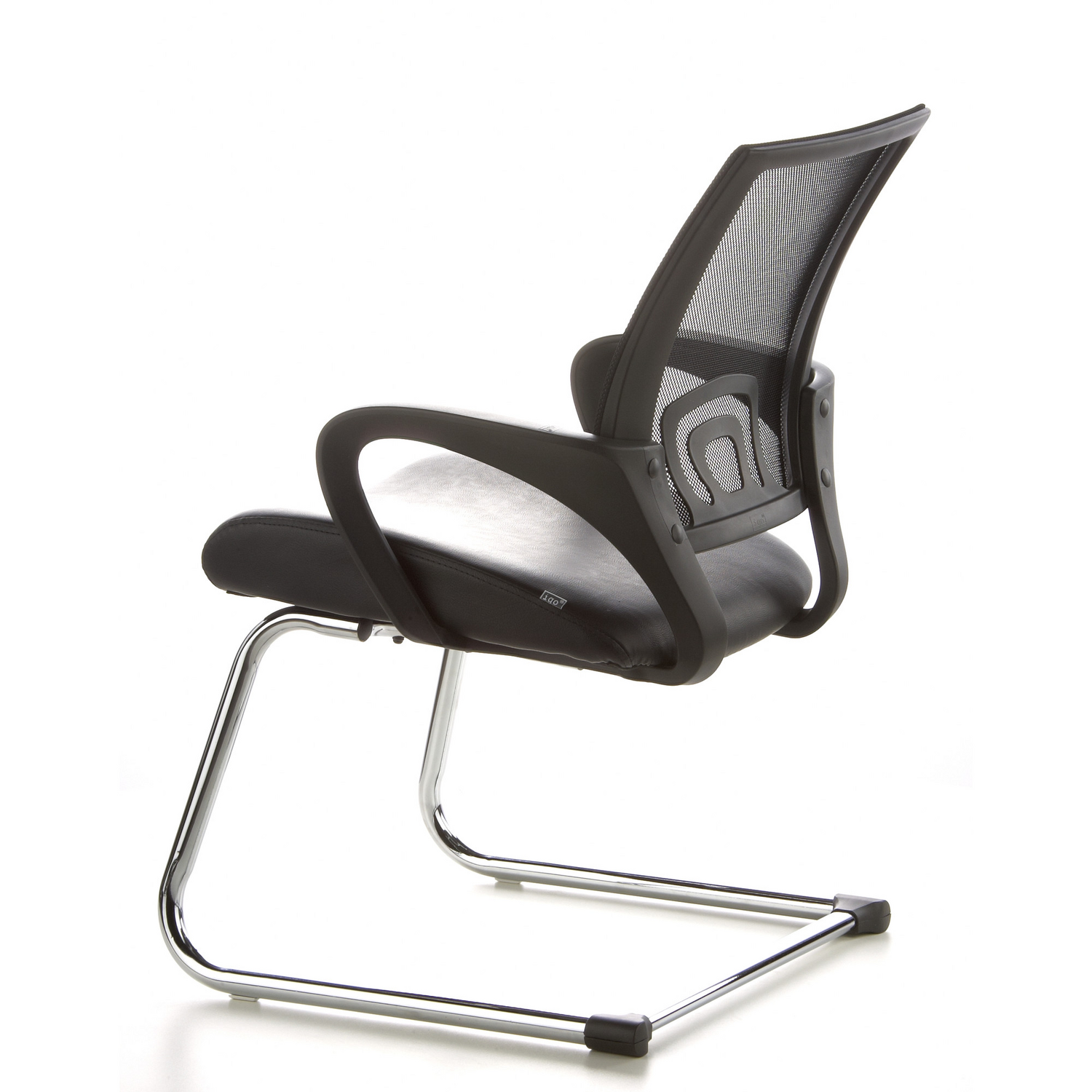 Hjh Office Konferenzstuhl Freischwinger  Visto Net V Netzstoff Schwarz Chrom B-Ware - 4260182535844