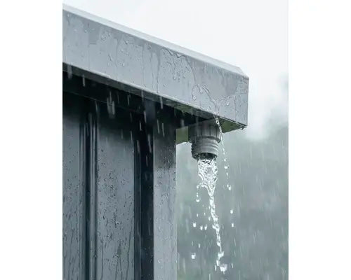 B-Ware Konsta Gartenhaus Gerätehaus Hütte Fusio Grau Graualuminium Metall Fenster - 4306516663019