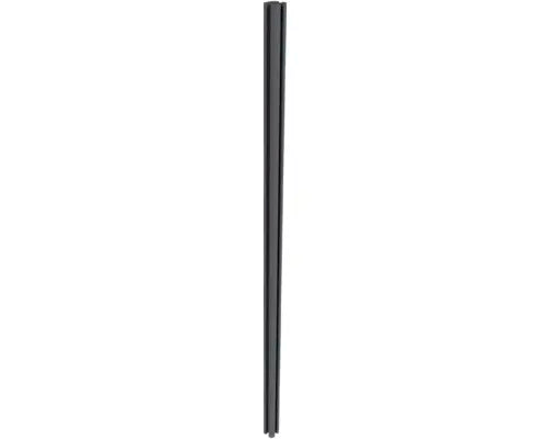 B-Ware Konsta Pfosten Zaun Stützpfosten Verto Rund Metall Anthrazit 260 Cm 15 Stück - 4306516692903