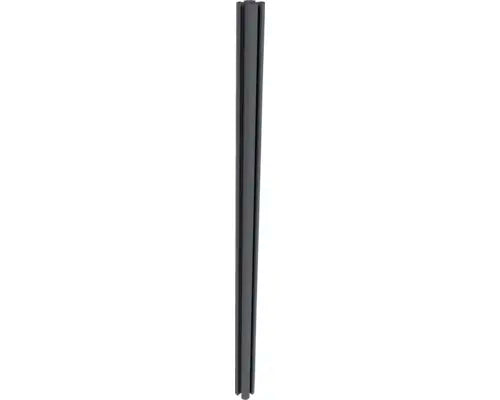 B-Ware Konsta Pfosten Zaunpfosten Rund Verto Metall Aufschrauben Konsole Anthrazit - 4306516692927