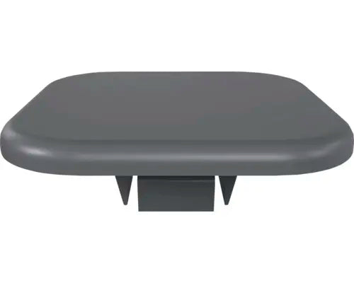 B-Ware Konsta Pfosten Zaunpfosten Rund Verto Metall Aufschrauben Konsole Anthrazit - 4306516692927