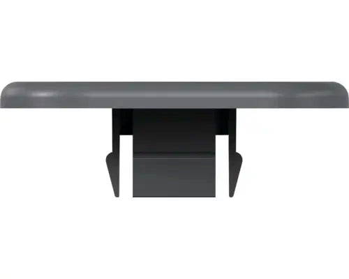 B-Ware Konsta Pfosten Zaunpfosten Rund Verto Metall Aufschrauben Konsole Anthrazit - 4306516692927