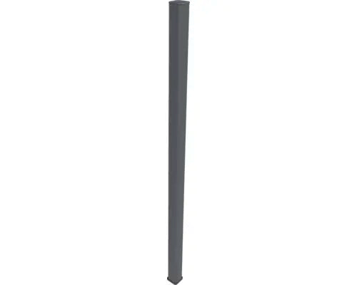 B-Ware Konsta Pfosten Zaunpfosten Rund Verto Metall Aufschrauben Konsole Anthrazit - 4306516692927