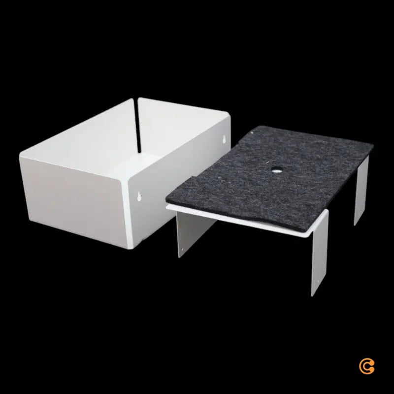 B-Ware Konstantin Slawinski Charge Box Kabelbox Ladestation Weiß Grau Siehe Text/Foto - 4260184130177