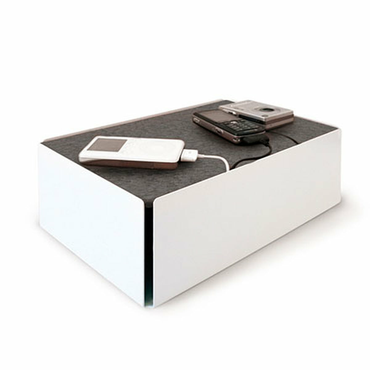 B-Ware Konstantin Slawinski Charge Box Kabelbox Ladestation Weiß Grau Siehe Text/Foto - 4260184130177