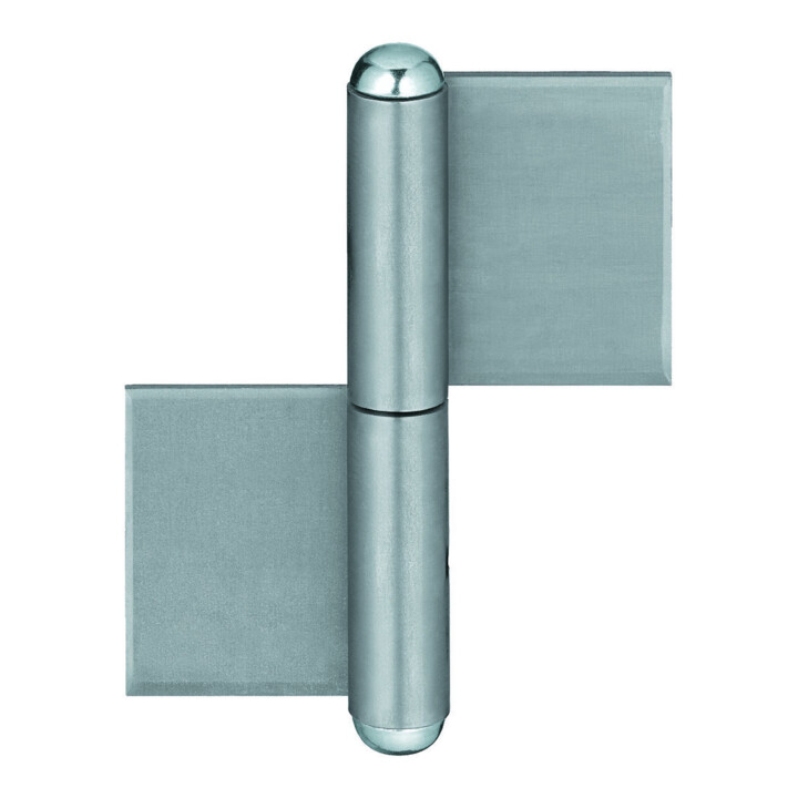 B-Ware Simonswerk Anschweißband Konstruktionsband Türband Stahl Blank Zweiteilig - 4015471016814