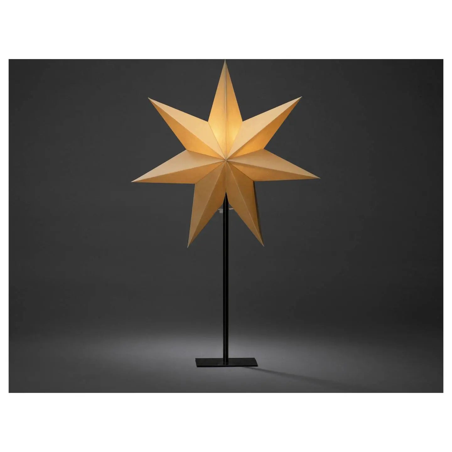 B-Ware Konstsmide Weihnachtsstern Papierstern Stern Dekoration Stehend 1761 370 Fsc  - 7318307613704