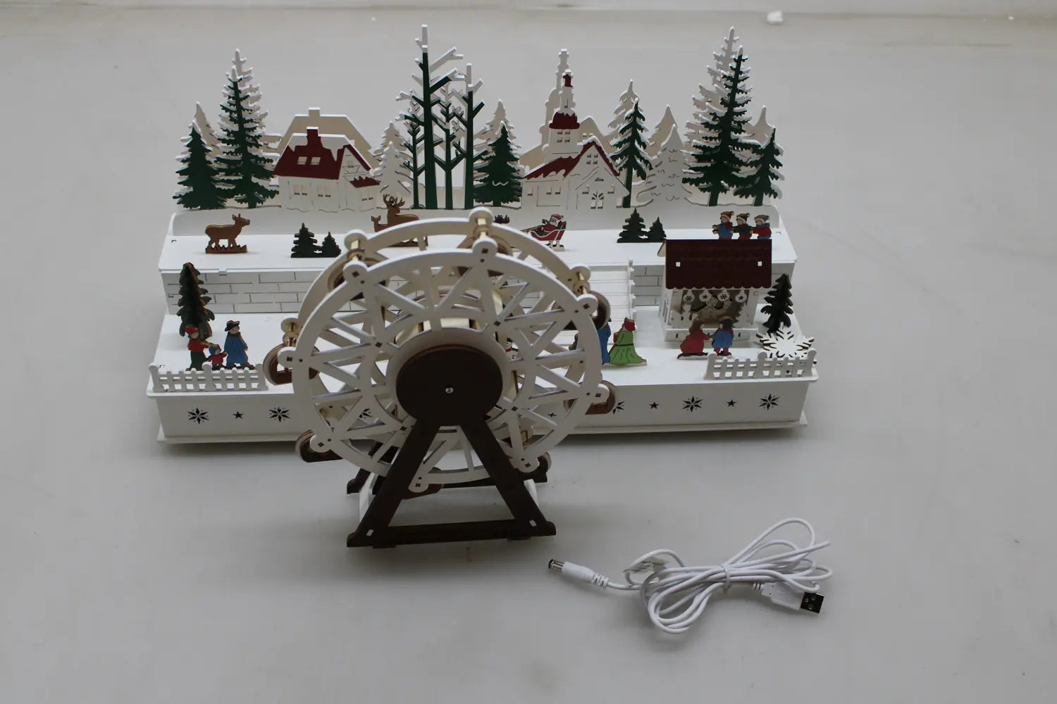 D-Ware Konstsmide Holzfigur Dekorationsfigur Led Figur Weihnachtsmarkt Defektware - 7318300027669