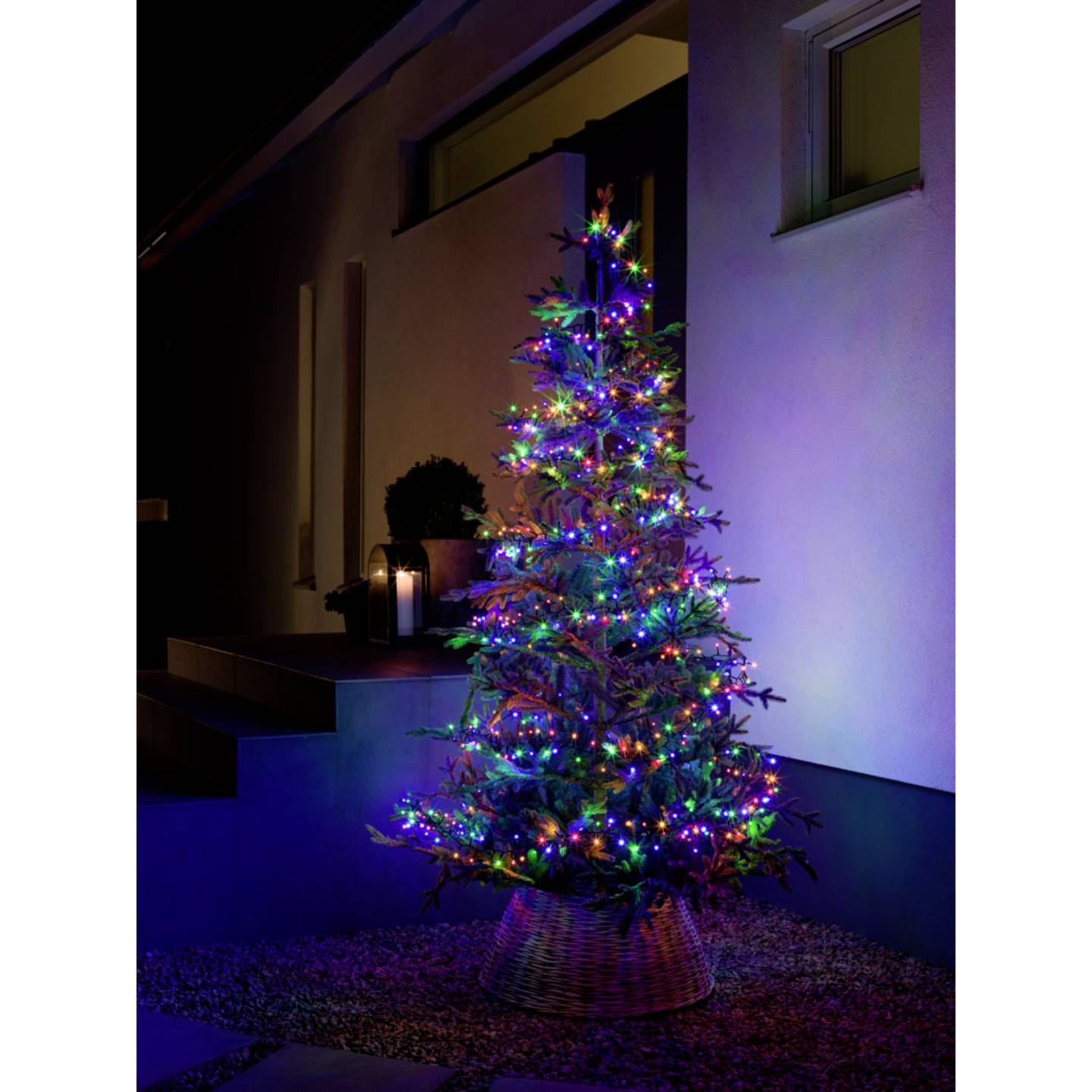 B-Ware Konstsmide Lichterkette Lichtergirlande Led Außen Mehrfarbig 1500 Micro 32.98m - 7318303871535
