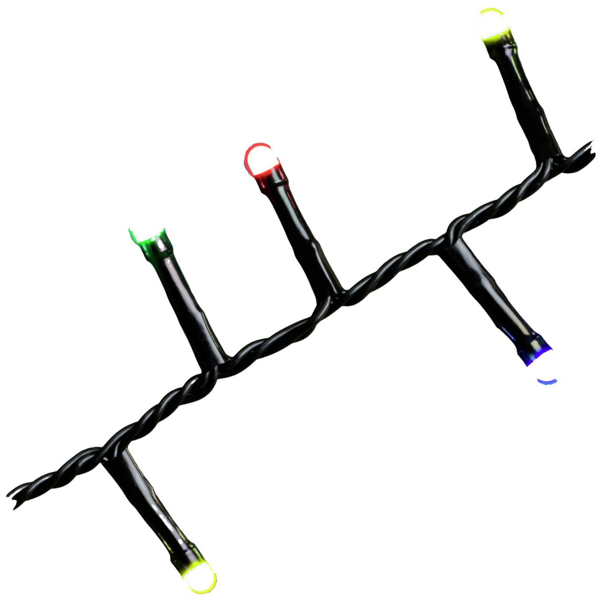Konstsmide Lichterkette Lichtergirlande LED Außen Mehrfarbig 1500 Micro 32.98m - 7318303871535