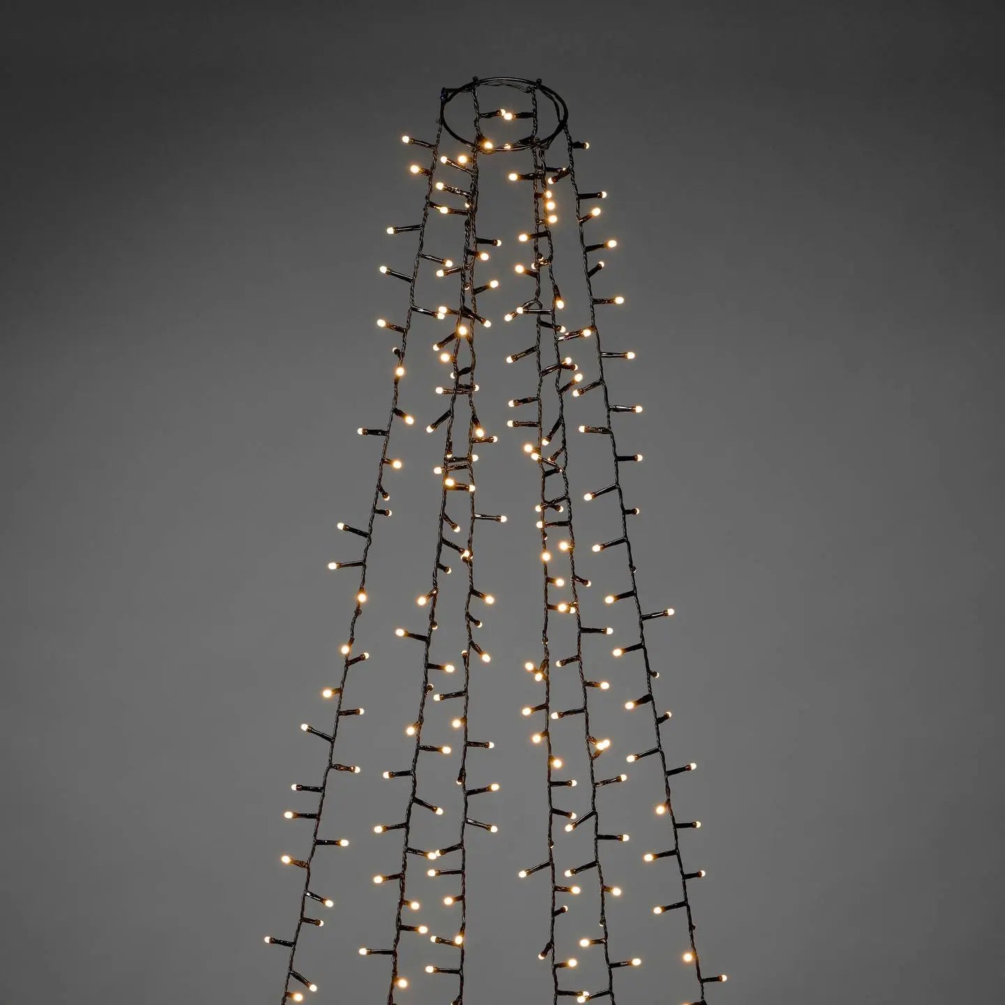 B-Ware Konstsmide Baummantel Baumumhang Micro Led Lichterkette Bernstein Außen 400cm - 7318306651837