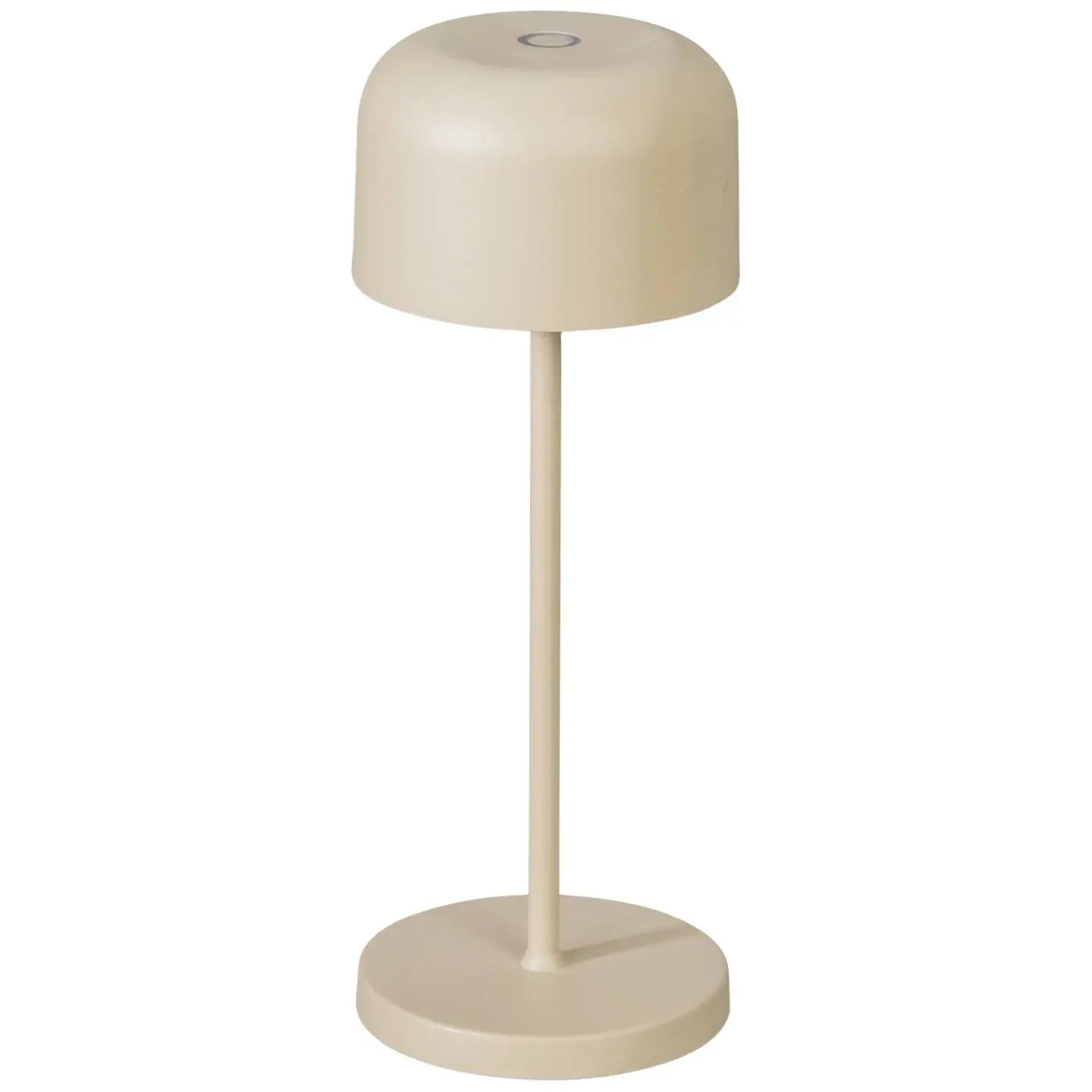 B-Ware Konstsmide Tischlampe Tischleuchte Led Akku Sand Warmweiß Dimmbar Aluminium - 7318307835335