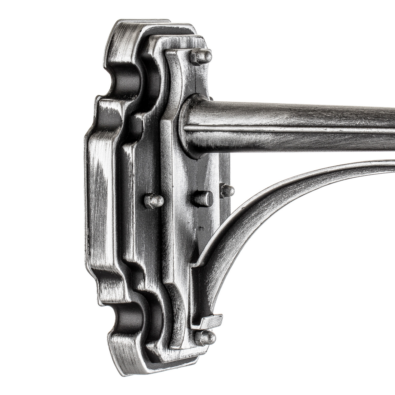 B-Ware Konstsmide Außenwandleuchte Milano Laterne Außenlampe Stehlampe Schwarz - 7318302477592