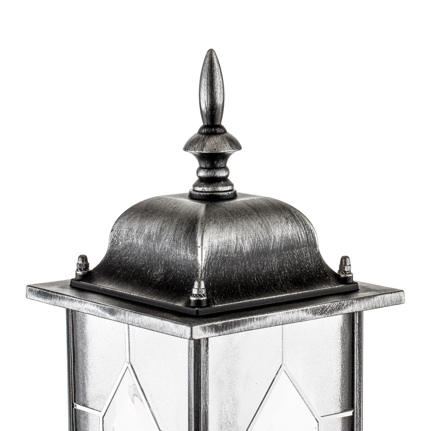 B-Ware Konstsmide Außenwandleuchte Milano Laterne Außenlampe Stehlampe Schwarz - 7318302477592