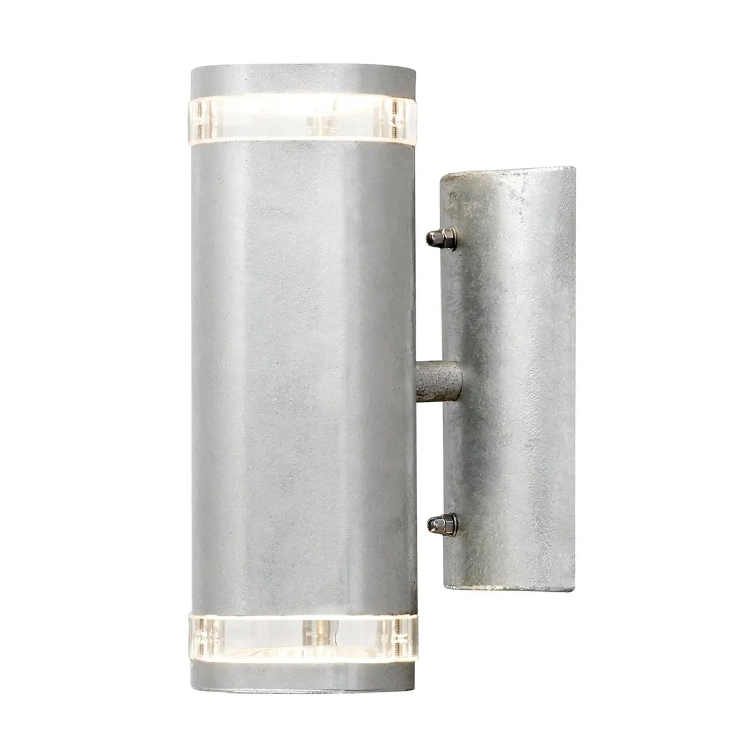 B-Ware Konstsmide Außenwandleuchte Wandlampe Modena 2fl Grau Outdoor Beleuchtung - 7318307512328