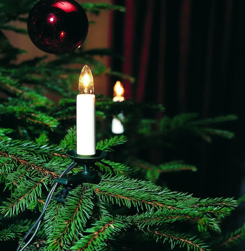 B-Ware Konstsmide Baumkette Lichterkette 25 Le Ds Topbirnen Warmweiß Weiß Innen 21,8 M - 7318300026600
