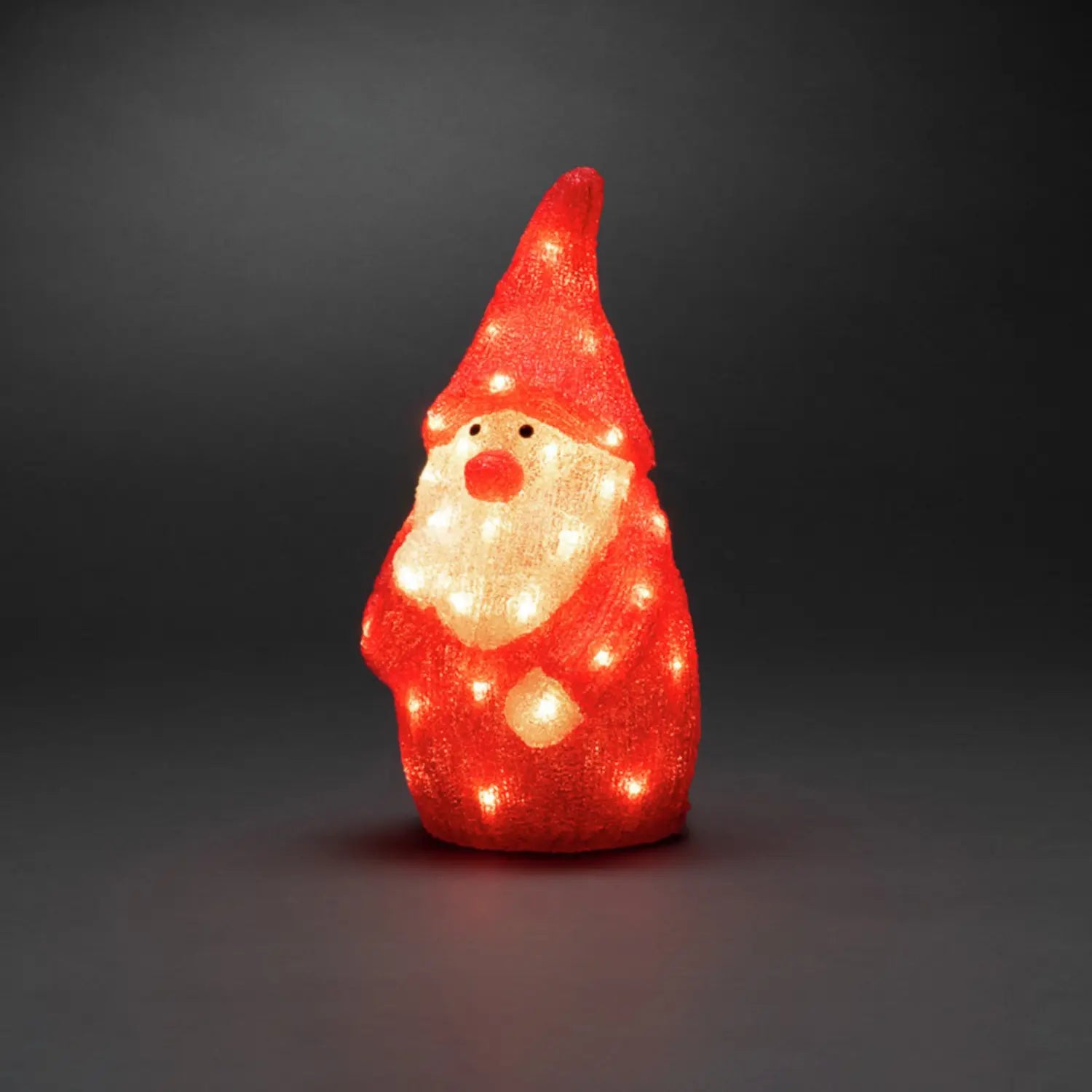 B-Ware Konstsmide Christmas Led Dekofigur Weihnachtsmann Figur Weihnachtsdeko H38cm Rot - 7318306243100
