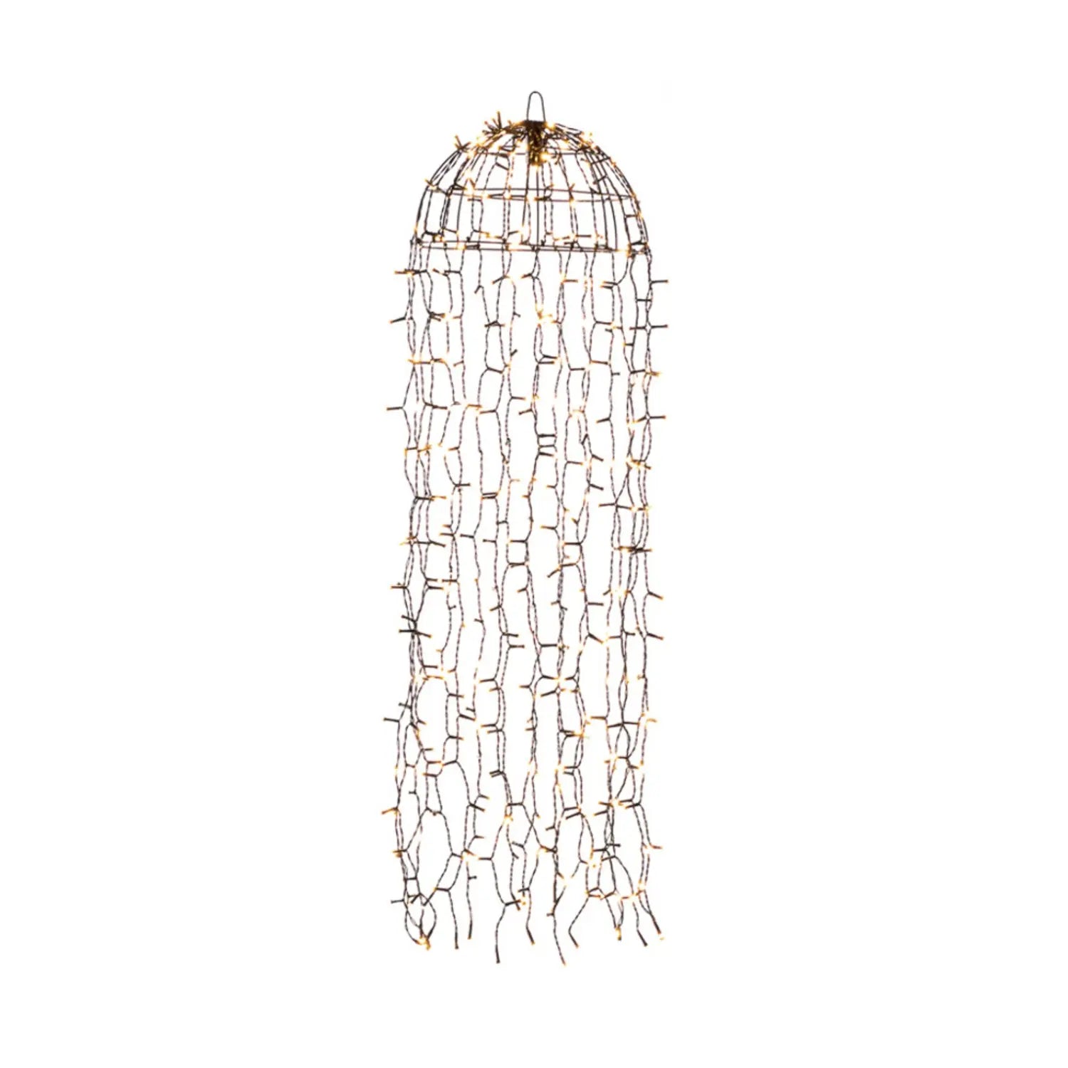 B-Ware Konstsmide Christmas Lichtervorhang Lichterkette Led Qualle Warmweiß 95cm - 7318303916700