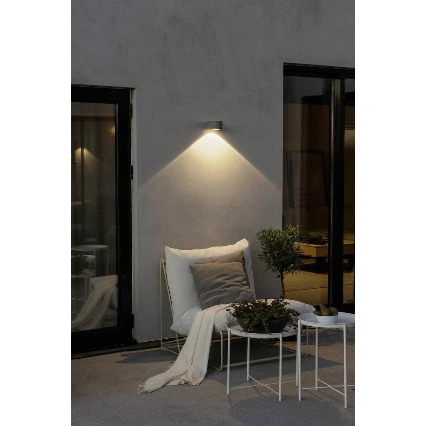 B-Ware Konstsmide Wandleuchte Gela Wandleuchte Lampe Leuchte 1 Flammig Schwarz Klarglas - 7318307881370