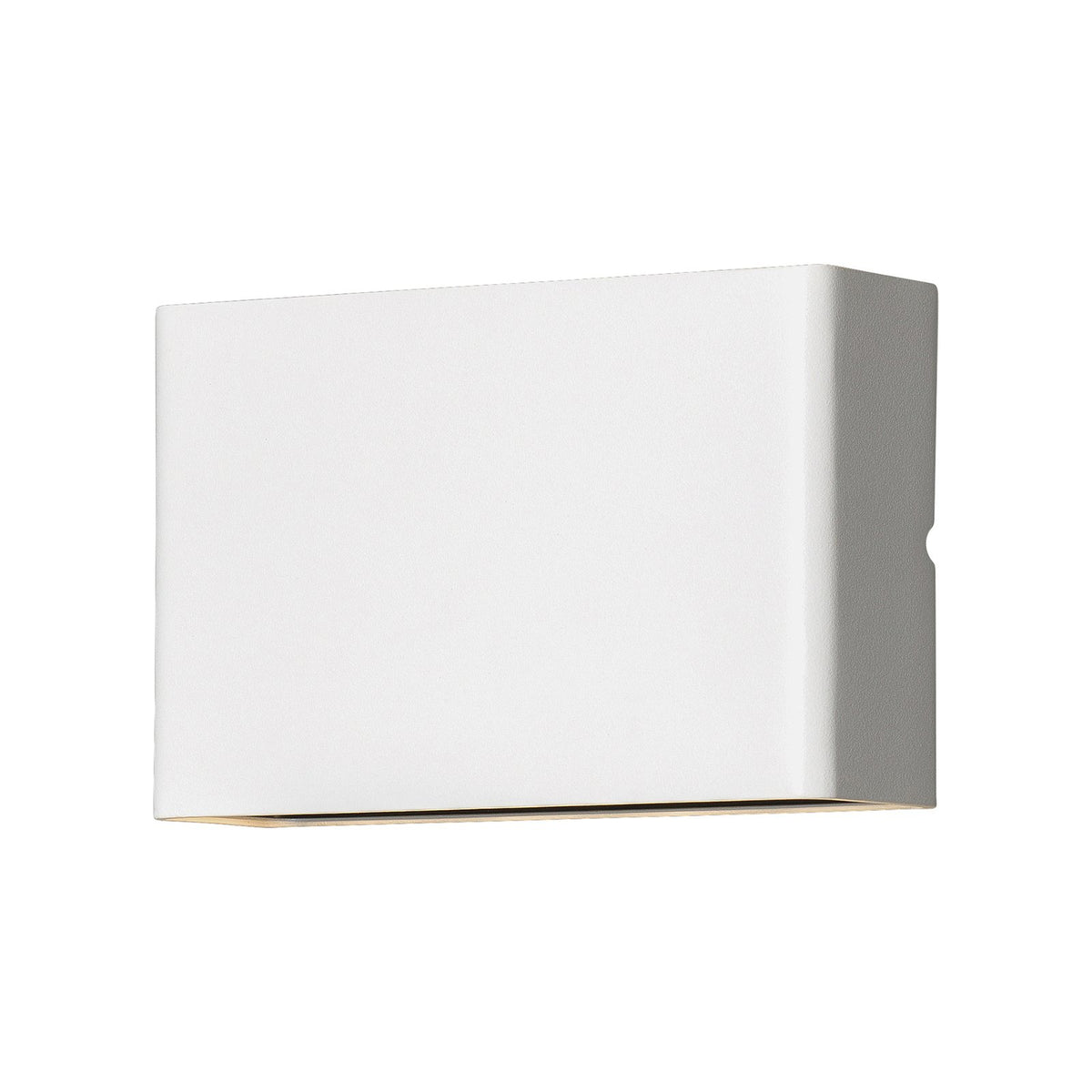 Konstsmide Außenwandleuchte Wandlampe LED Chieri weiß Glas Aluminium Außen - 7318307865257
