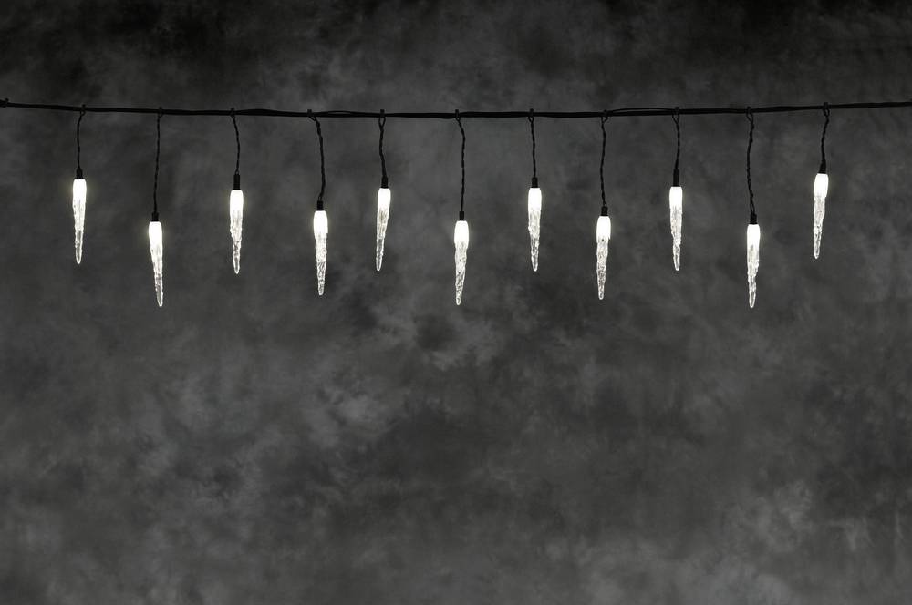 Konstsmide LED Lichterketten-System-Erweiterung Eiszapfen Licht 24V Warmweiß - 7318306521079