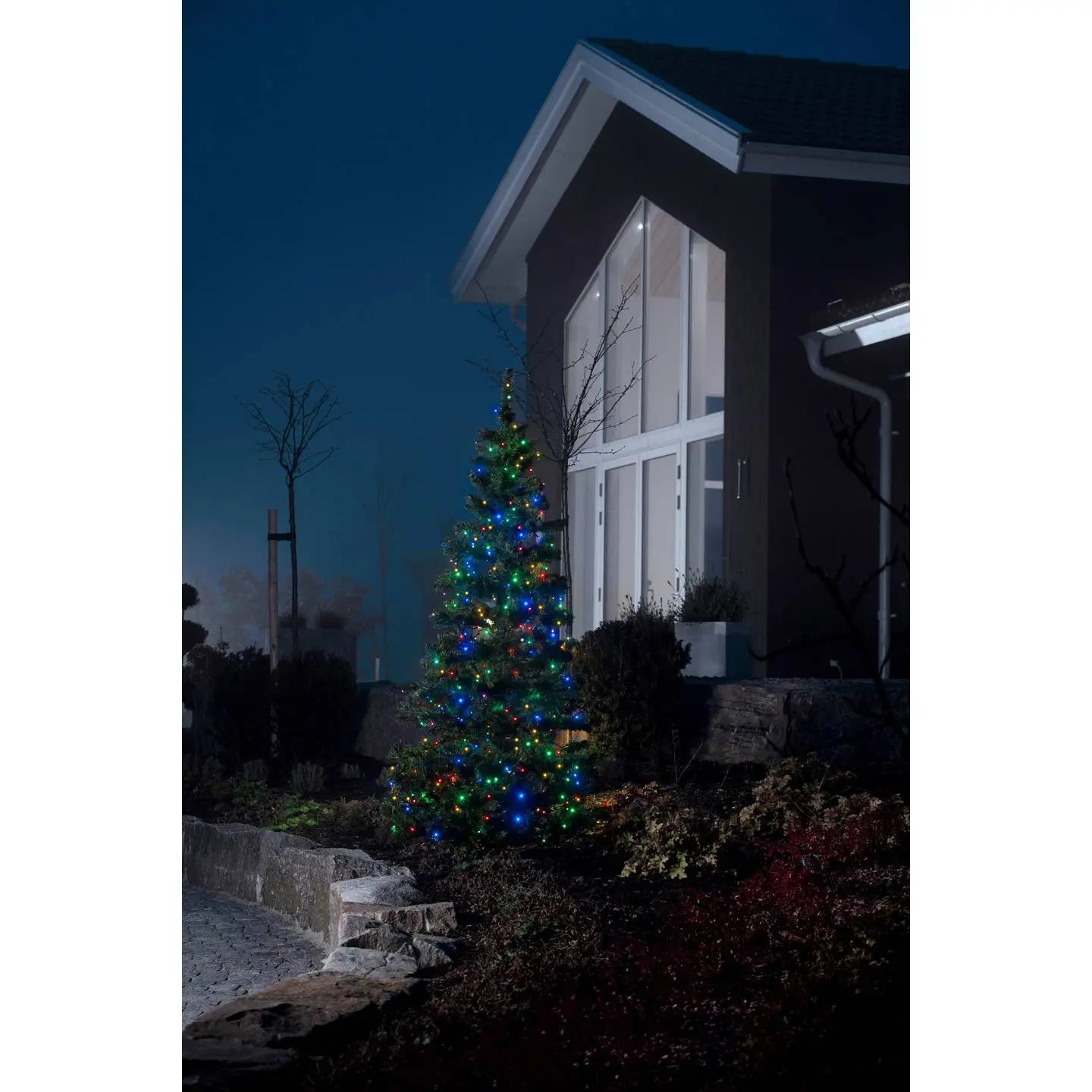 B-Ware Konstsmide Lichterkette Lichtergirlande 100 Led Rgb Außen Dimmbar Basis System - 7318309565070