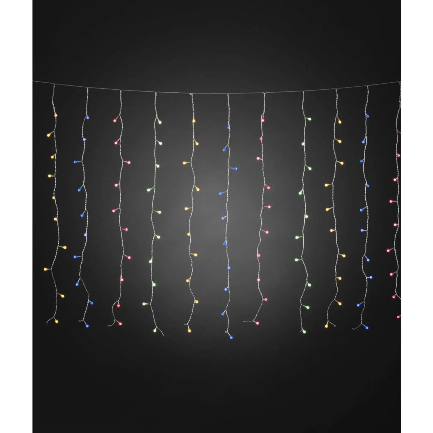 B-Ware Konstsmide Lichtervorhang Lichterkette Led Außen Mehrfarbig 400 Le Ds 507x100 Cm - 7318306755030