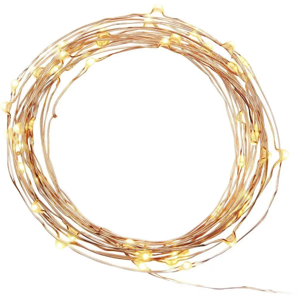 B-Ware Konstsmide Lichterkette Lichtergirlande Led Tropfenlichterkette Kupfer Dimmbar - 7318305878761